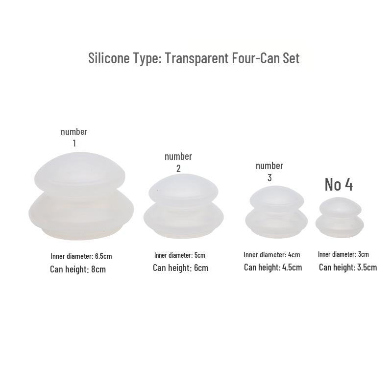 Enhanced Silicone Gourd Cupping Device for Deep Tissue Massage and Moisture Absorption