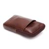 Herren Echtleder Slim Bauchtasche - Lässige Rindsleder Gürteltasche für Outdoor-Einsatz