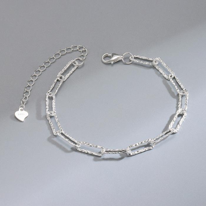 Fashion Silver Color Sparkling Adjustable Bracelets for Women Elegant Gypsophila Fine Bracelet New Wedding Party Jewelry Gifts