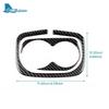 Real Soft Carbon Fiber Sticker for Acura ILX 2013 2014 2015 2016 2017 2018 2019 2020 2021 2022 LHD RHD Car Water Cup Holder Trim