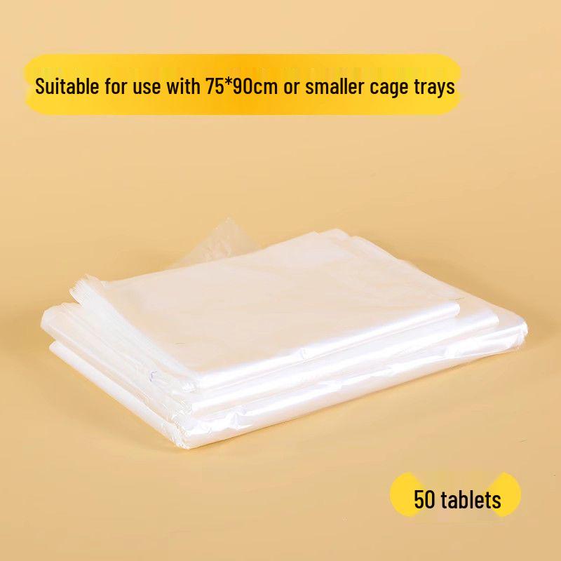 Klatka dla papugi Chłonny wkład - Jednorazowa mata pieluszkowa do zbierania odchodów ptaków i królików