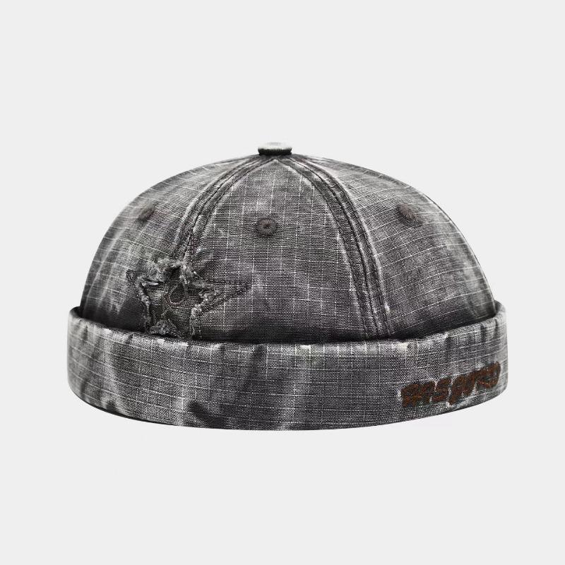 1pc Fashionable Brim Hat,Street Casual Landlord Hat,Simple Hip-Hop Melon Rind Hat,Comfortable and Versatile Hat for Daily Wear