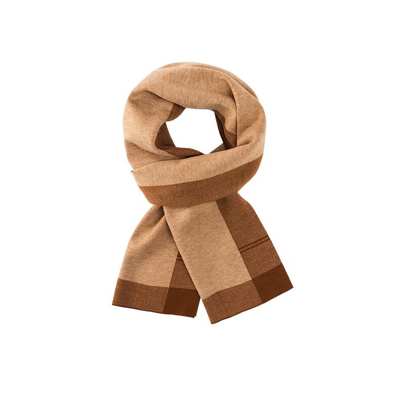 Navigare Men's Color-block Knit Scarf