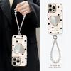 Love Mirror Bracelet Is Suitable for Apple 17promax Mobile Phone Case Iphone15 New Women's 16 Light Luxury High Sense