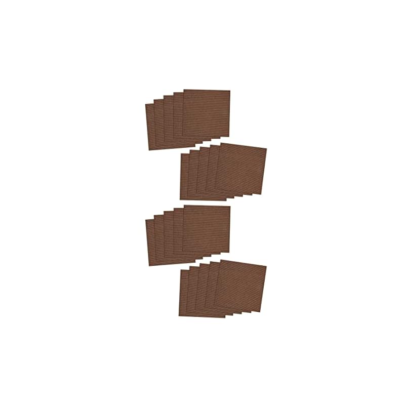 Sanko Pet Water-Repellent Tile Mat, 30cm X 30cm, 20 Pieces, Brown, for Dogs and Cats, Veterinarian Recommended. [Made In Japan, Water-Repellent,