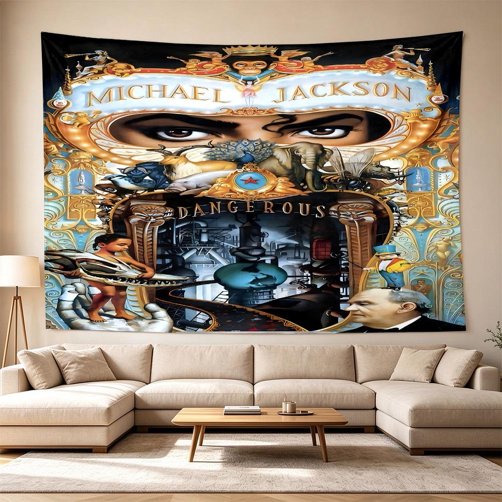 Moonwalk Dance Legend Large Wall Tapestry,Ideal for Office Backdrops, Holiday Gifts, Home Decor (Living Room, Bedroom, Dorm, Parties), and Outdoor Cel