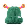 Winter Light-up Antenna Baby Knitted Hat, Cute Cartoon Knitted Cap, Windproof Baby Hat For Children And Infants