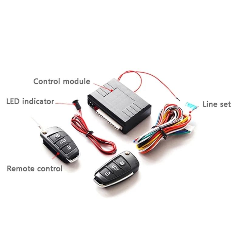 Alarm System Car Keyless Entry Central Door Lock Kit Easy Installation Universal Auto Keyless Application Entry System