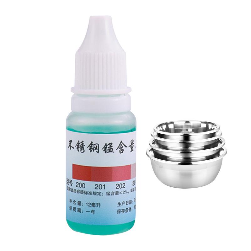 Stainless Steel Tester Liquid 12ml Portable Test Agent Home Improvement Tools For Stainless Steel Procurement Marketing