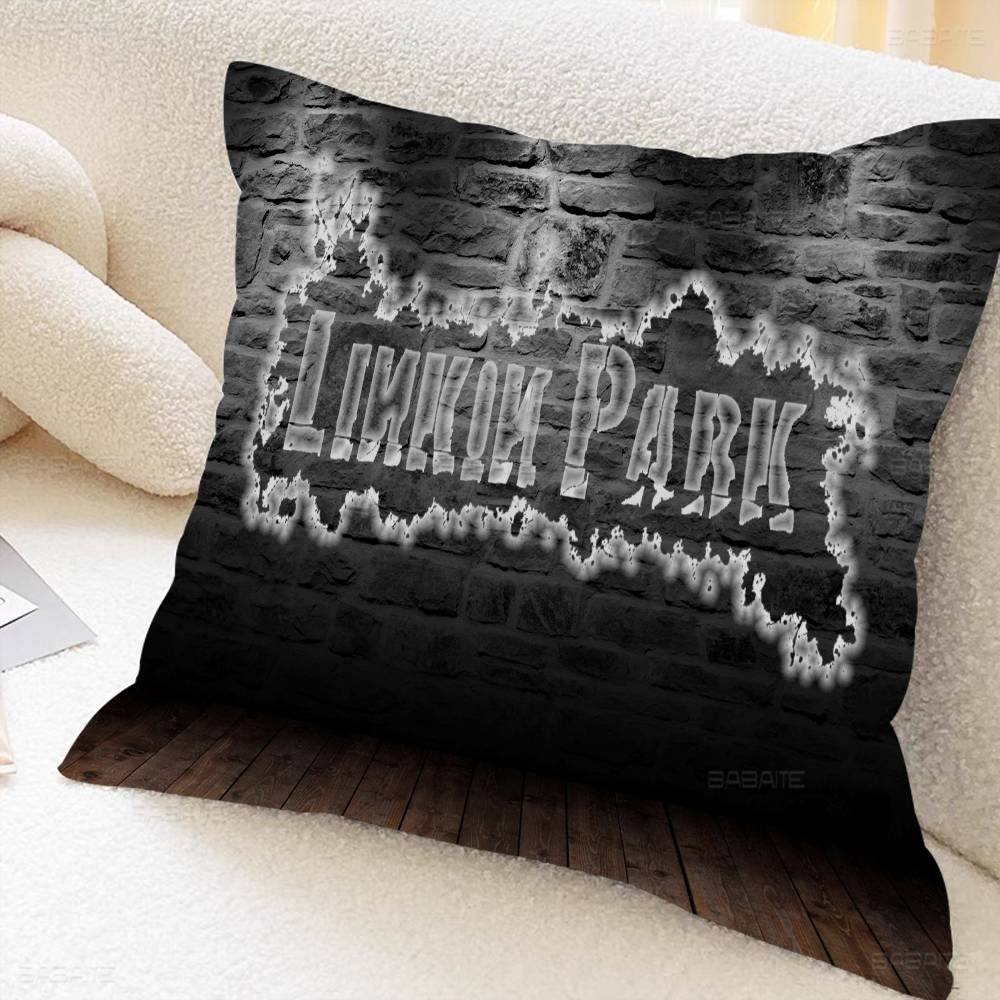 Band L-Linkin Cool P-park Cushion Cover Inches Farmhouse Decor Home Throw Pillow Covers for Couch Decorations