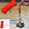 Bergingsmagneetset, uitgerust met een 1000 cm/393,7 inch lang touw, geschikt voor riviervissen en het ophangen van lasten, magnetische reco