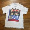 Maglietta Vintage 1989 New Kids On The Block L Hanging Tough ristampa Cotone