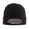 1 szt. S-Slipknotting Merch Zimowa Ciepła Czapka z Wywiniętym Brzegiem Dla Unisex Kobiet Dzianinowa Czapka Beanie Z Logo Zespołu Czapka Dzianinowa