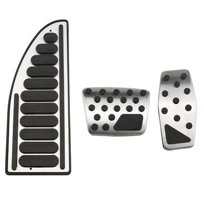Pedale de mașină din aliaj de aluminiu Capac pedală de sprijin pentru frână pe gaz Piese potențiale pentru Jeep Renegadre 2014 - 2021 LHD Accesorii interioare