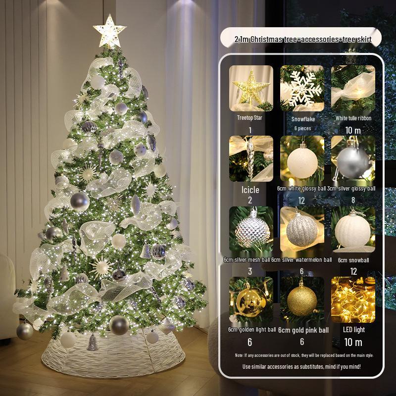 2024 Large Christmas Tree Ornaments for Living Room Decoration