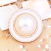 10Pcs Pearl Buttons Pajamas Coats Sweaters Women'S Round Versatile High-End Decorative Buttons Daquan Clothes Accessories