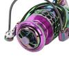 Yem Spin Makarası Metal Spin Balıkçılık Makarası Boşluksuz 5.0:Tatlı Su Tuzlu Su için 1 Hız Oranlı Olta Makarası SK3000