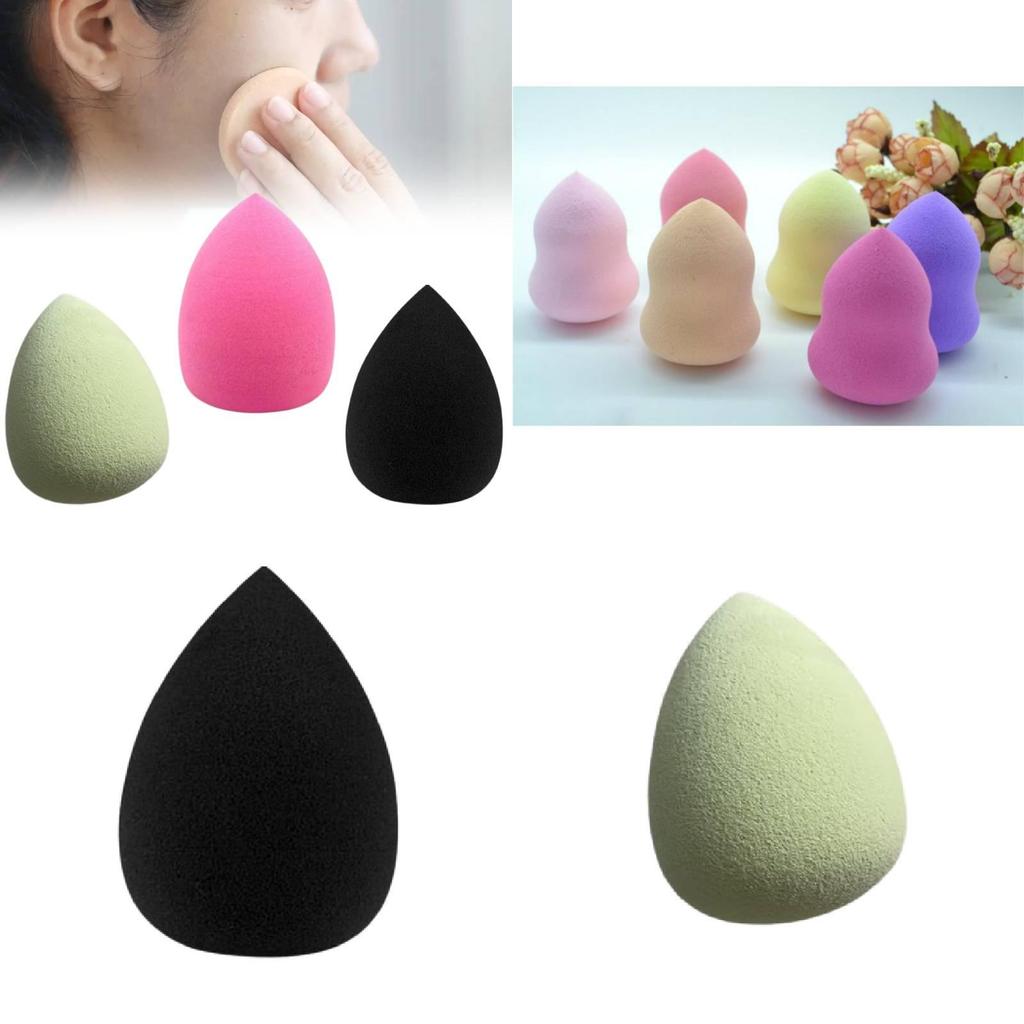 Makeup Puff Blender With Waterabsorbent Material For Blending Foundation And Powder