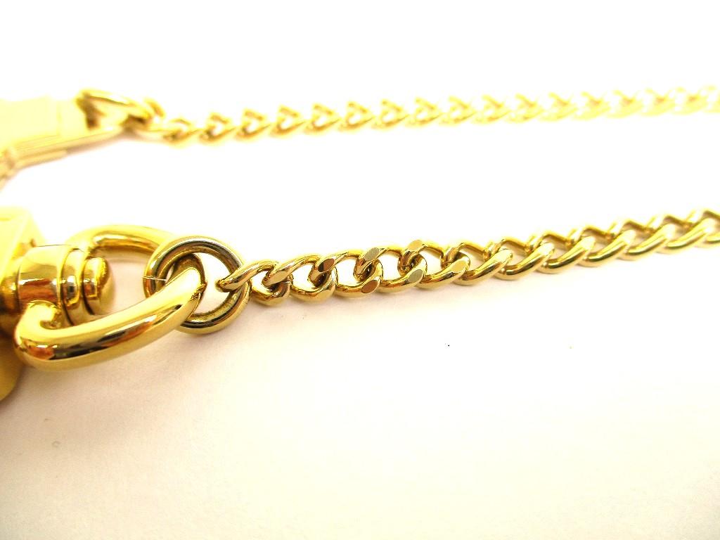 Authentic LOUIS VUITTON Gold Plated Wallet Chain Chaine Anneau Cle #b020  Seller Refurbished