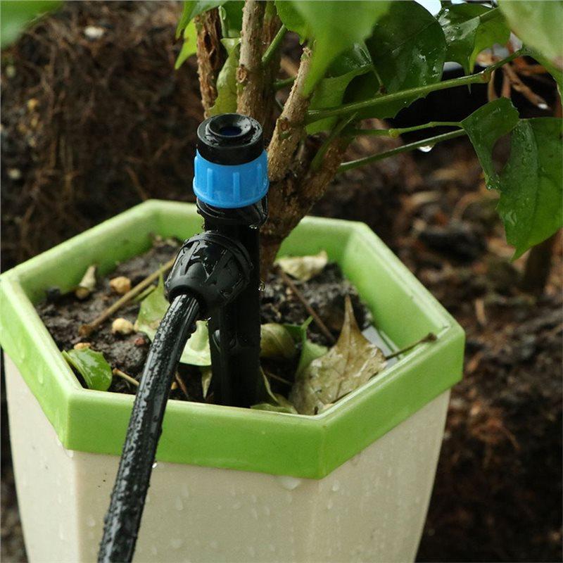 50pcs Watering System Automatic Watering Device Rotating Garden Sprinkler With Emitters-360 Degree Efficient Irrigation System