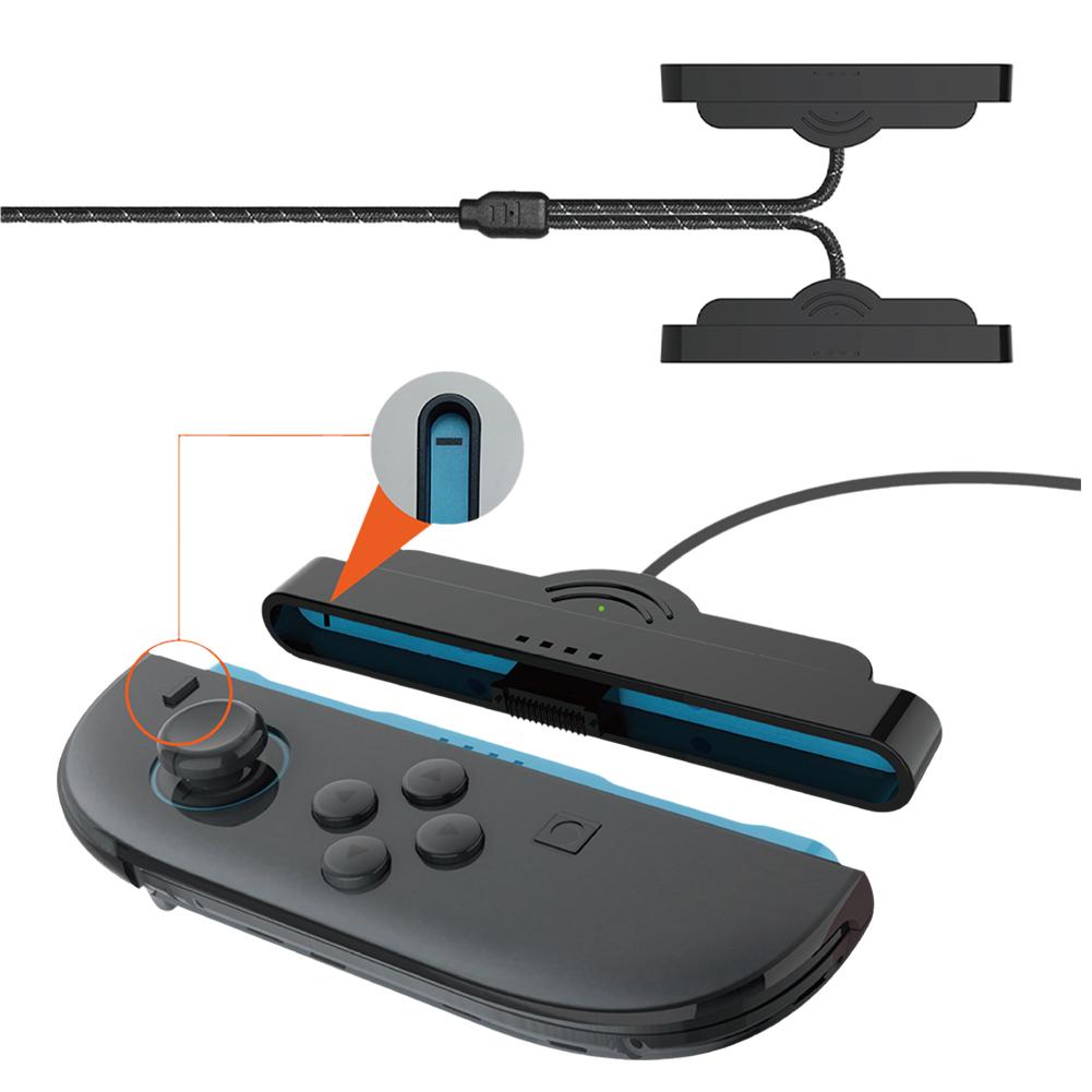 Portable Charging Cable Charger Cable 2 in 1 Controller Charger Wire Length 1 Meter For Switch 2 Joy-Con Controllers