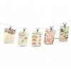 1:12 Dollhouse Mini Wall Decoration Card Holder Nordic Retro Ins Style Ornament for Scene Display Micro Landscape DIY