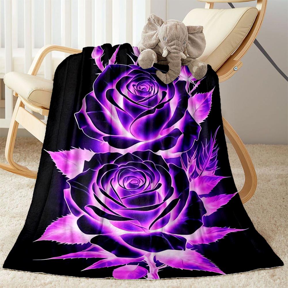 1pc Sunflower Pattern Blanket Comfortable Soft Lightweight Perfect for Travel Camping Picnics Sofa Office Bed Living Room Ideal Gift for Friends