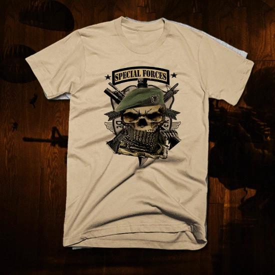 Army Special Forces Ranger T-Shirt Military Sniper Combat Vet battle new tee S