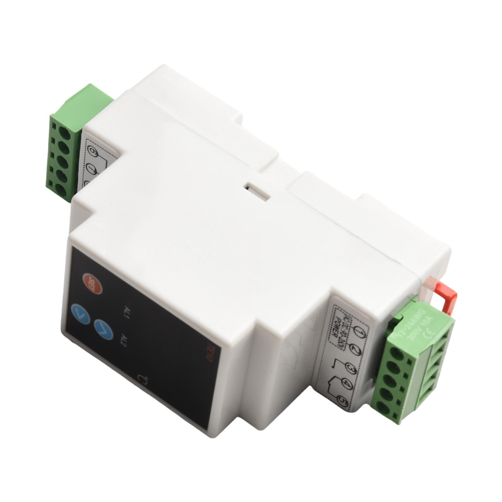 AC90 260V Thermostat Temperature Alarm Controller Adjustment Function Beautiful Appearance Digital Filtering Easy To Install China Mainland