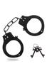 Black Metal Handcuffs -