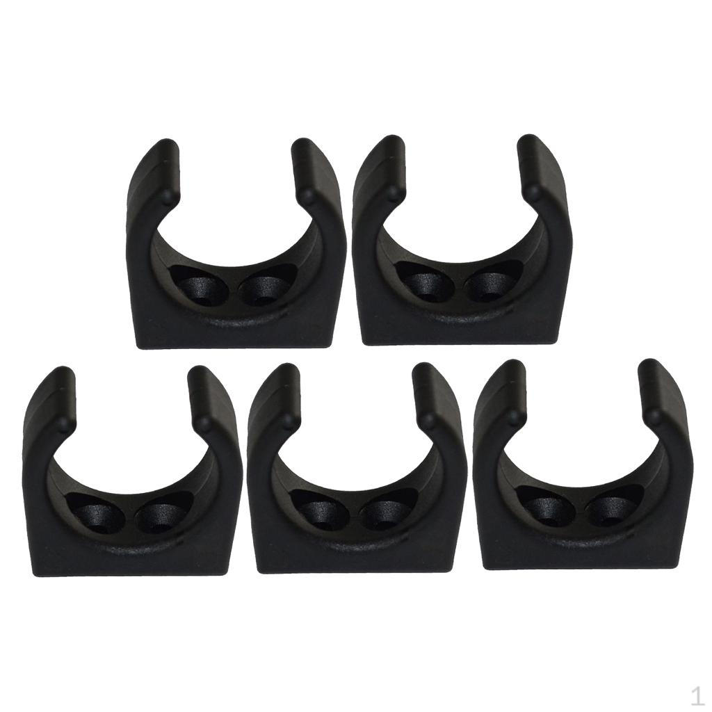 

5x Marine Boat Hook Clips Durable Support Push The 32mm