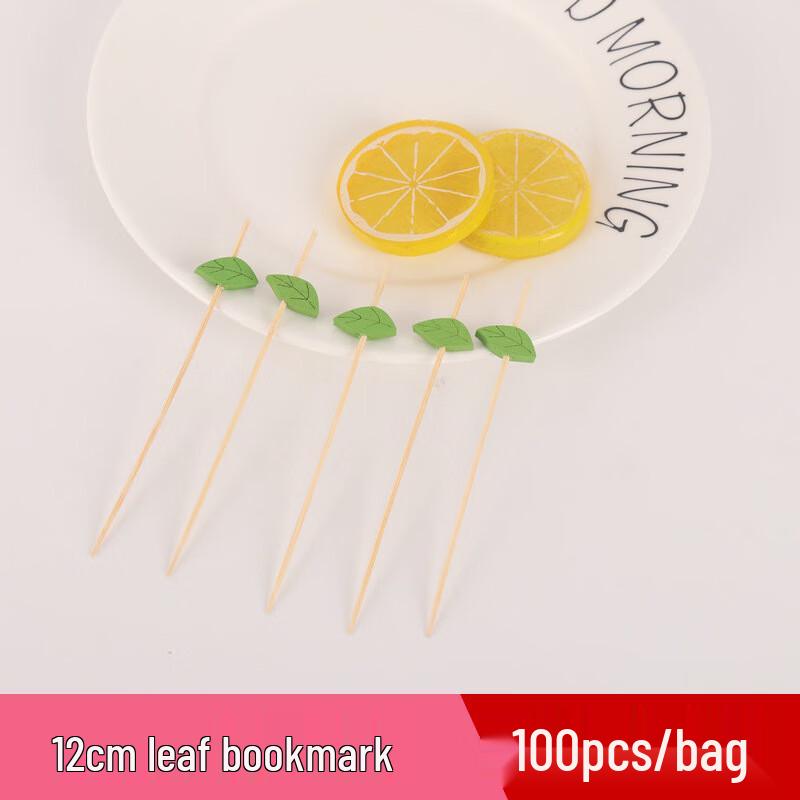 Disposable Artistic Bamboo Fruit Picks