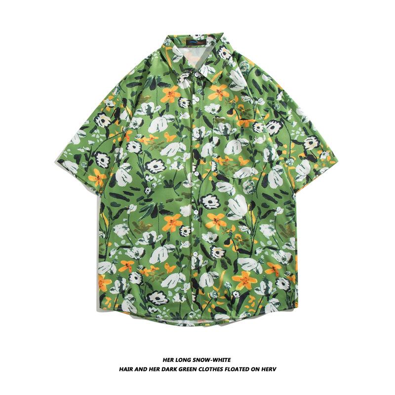 Men's Southeast Asian Style Quick-Dry Beach Vacation Shirt