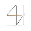 Nordic Corner Hanger Bedroom Living Room Net Hanging Northern Europe Simplicity Creativity Storage Designer Decorate Coat Rack