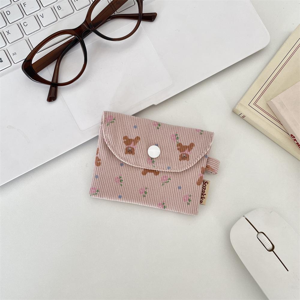 Вельветовый Кошелек для Мелочи  Визитница  Хранение Монет  Студенческий Кошелек  Визитница  Сумка для ID-карты