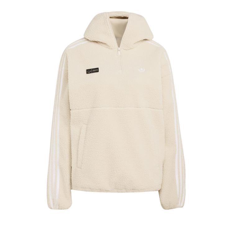 adidas Giacca Felpa con Cappuccio W Jennie x Adiluna Stagione 2 Marrone Chiaro Top da Uomo Beige LD4967
