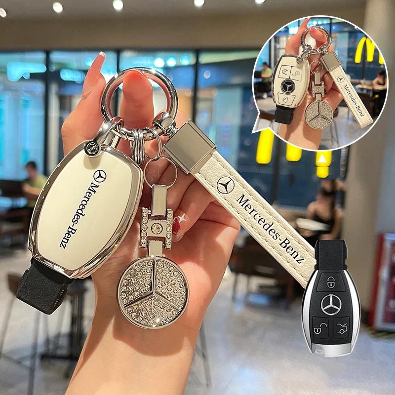 Car Remote Key Case Shell Auto Accessories For Mercedes Benz A B C E S Class W206 W204 W212 W213 W176 GLC CLA AMG W177 W223 S350