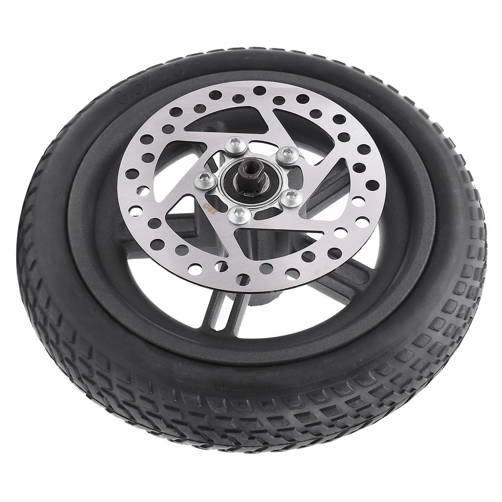 8.5 Inch Rear Wheel for Xiaomi ProHollow Tire120MM Disc Brake Scooter Replacement Set