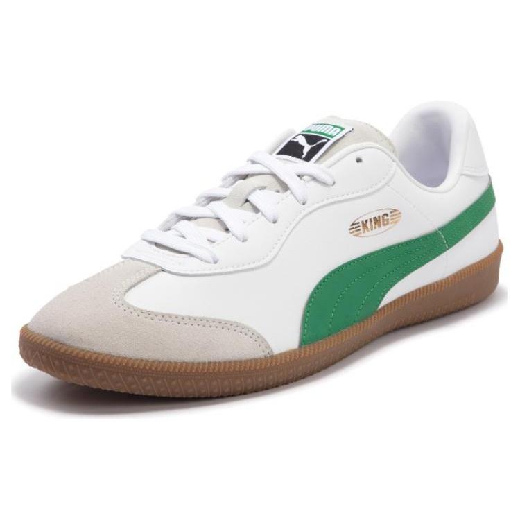 PUMA King 21 IT Football Boots 'White Green Gum' Men's 106696-07