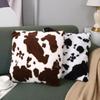 Fluff Cow Pattern Pillowcase 45CM Cushion Cover Home Decor Throw Pillowcover  Sofa/Bed