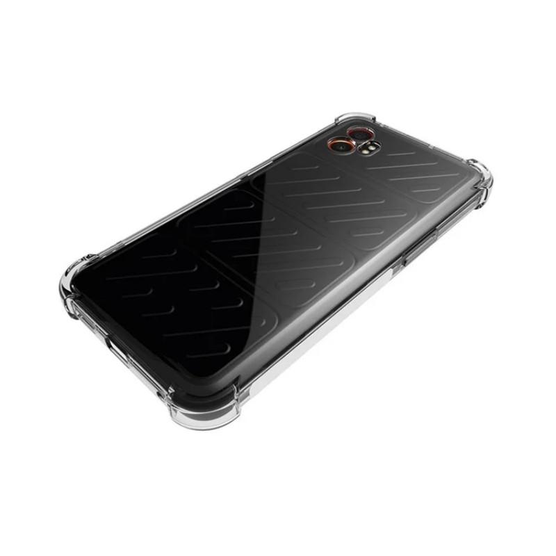 For Samsung Galaxy XCover7 Pro Clear TPU Case WANLONFENG TM Series 2.0mm Phone Back Cover