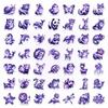 50/100 Pcs Dreamy Cute Galaxy Mix Animal Stickers DIY Game Adult Waterproof No Trace for Cup Phone Helmet Skate Decals