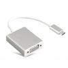 Type-C to VGA and HDMI High-Definition Conversion Cable, 25cm