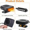 Car Heater 12V/24V 150W 200W Portable Car Heater Fan 2 IN 1 Cooling Heating Auto Windshield Defroster Car Anti-Fog Heater
