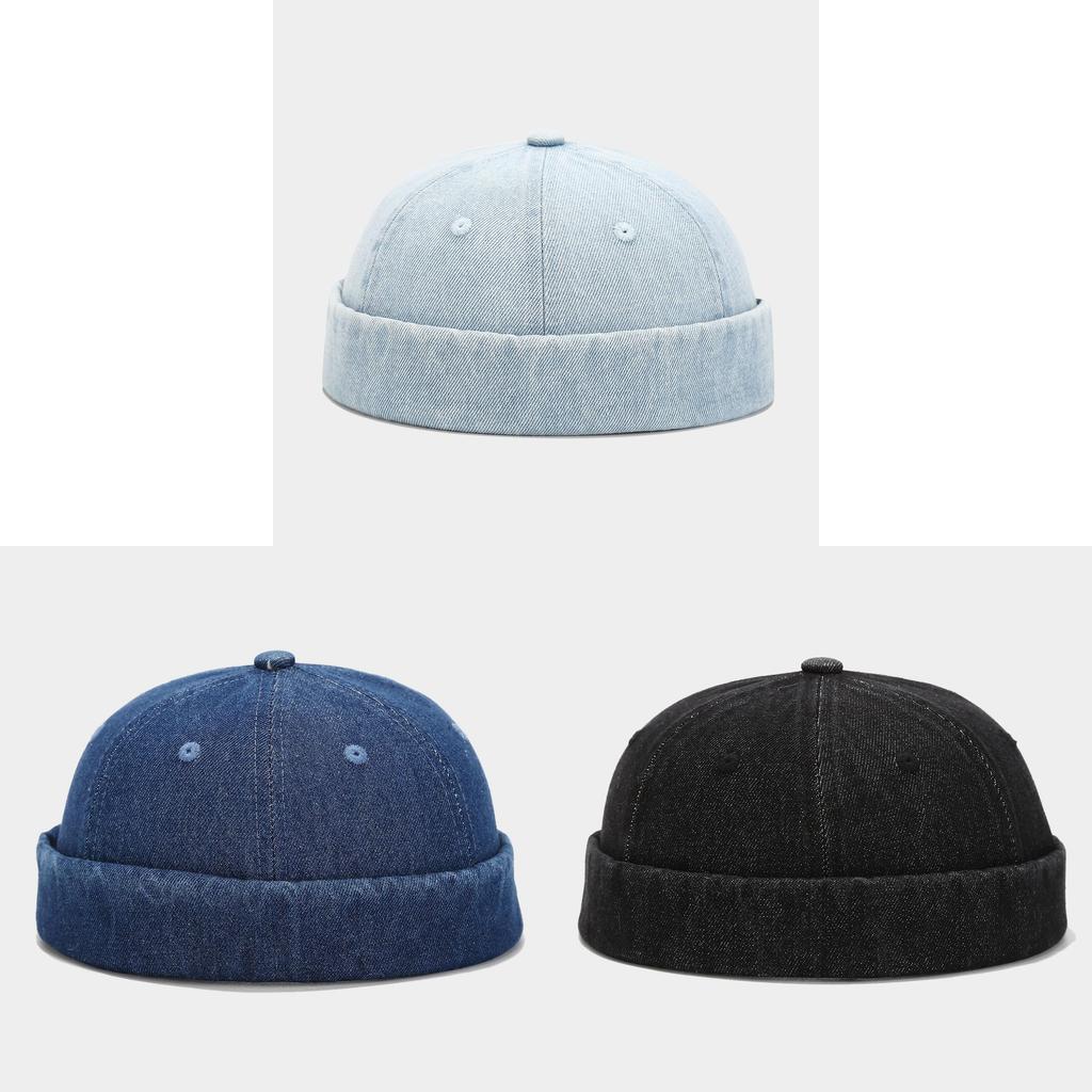 Vintage Cotton Sailor Hat For Men Women With Sun Shade Summer Winter Autumn