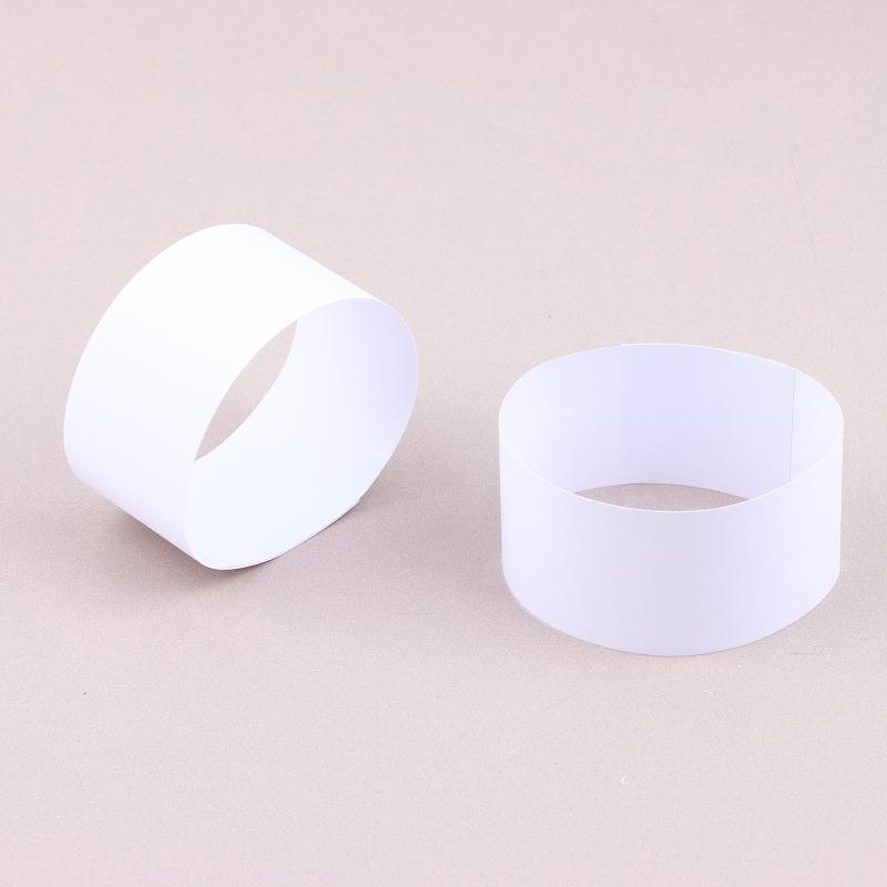 100Pcs Money Bands Self-Adhesive Tear Resistant Self Sealing Cash Straps Professional White Money Wrappers For Supermarkets белый