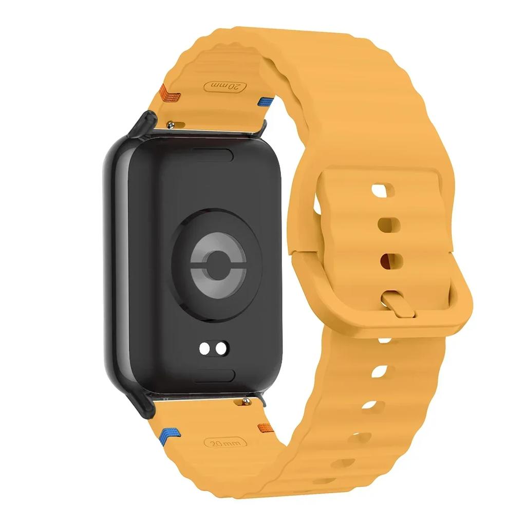 Silikonarmband für Redmi Watch 5/4 Armband Ersatz Atmungsaktives Handgelenk Sportband Correa für Mi Band 9/8pro Weiches Armband