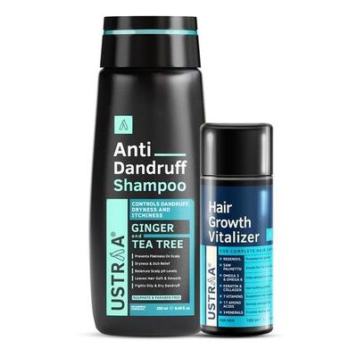 Saç Büyümesi Canlandırıcı 100ml – Klinik Olarak Test Edilmiş | Redensyl, Saw Palmetto, Vitaminler İçeren Saç Yağı ve Kepek Karşıtı Şampuan 250ml