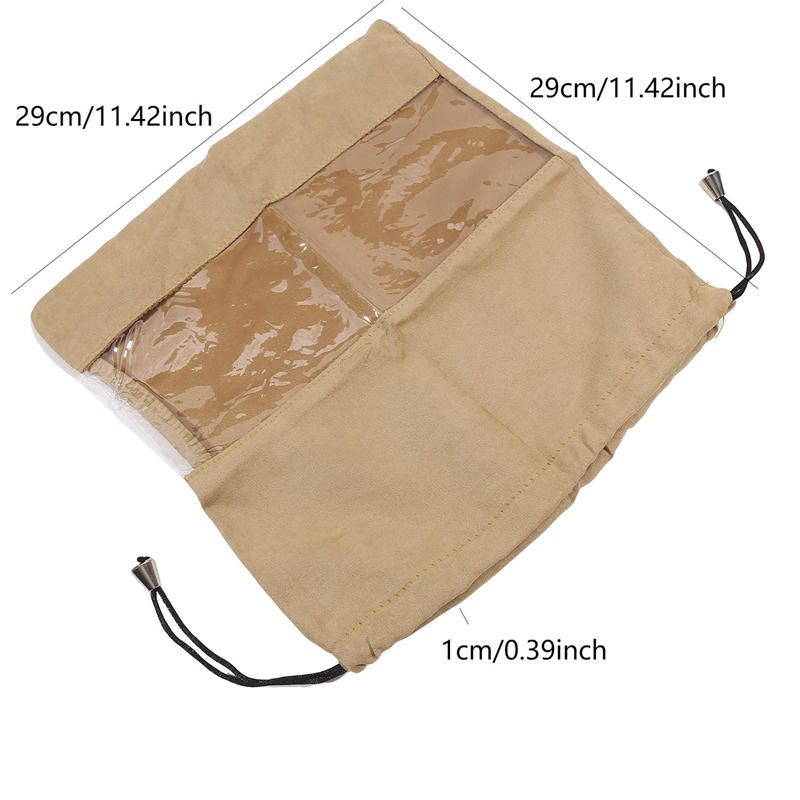Underwear Storage Bag Transparent Breathable Moisture Resistant Fully closed dust bag Drawstring Home Organization