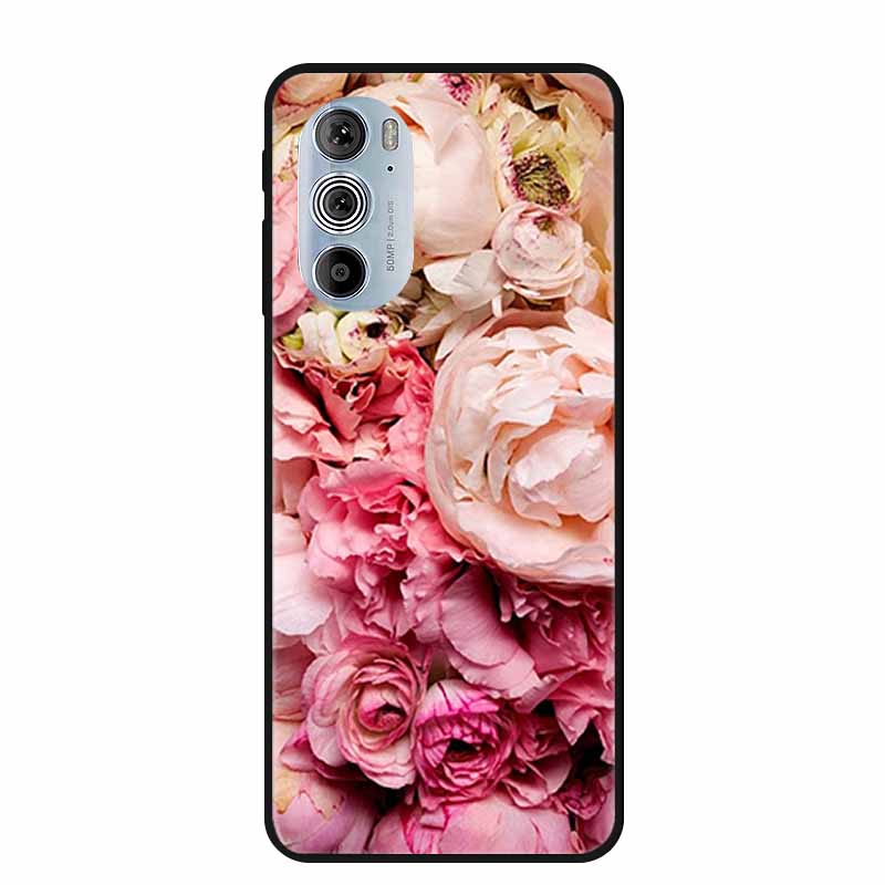 For Motorola Moto Edge Plus 2022 Case Soft Silicone TPU Back Cover Case For Motorola Edge+ 5G UW 2022 Funda Wolf Cartoon Coque